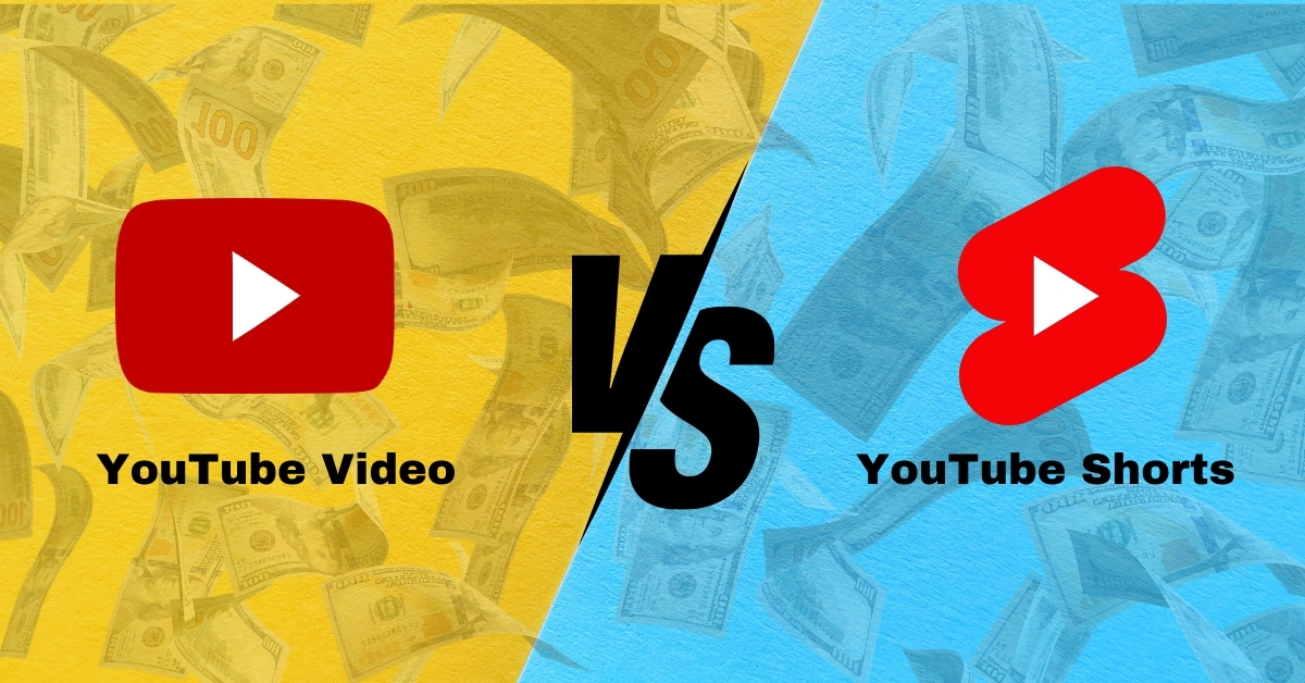 YouTube Video Vs Shorts Income